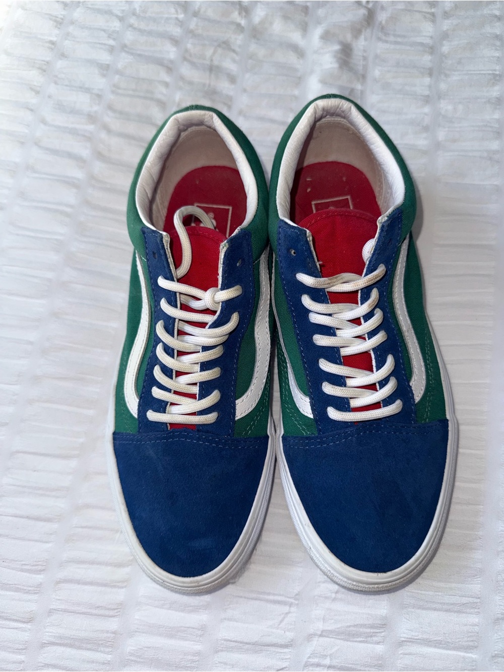 Vans Old Skool Sneakers Womens 8.5 Yacht Club Low Top Shoes !
